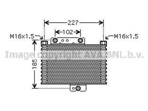 Radiator ulei cutie automata HYUNDAI GALLOPER II JK-01 AVA HY3150