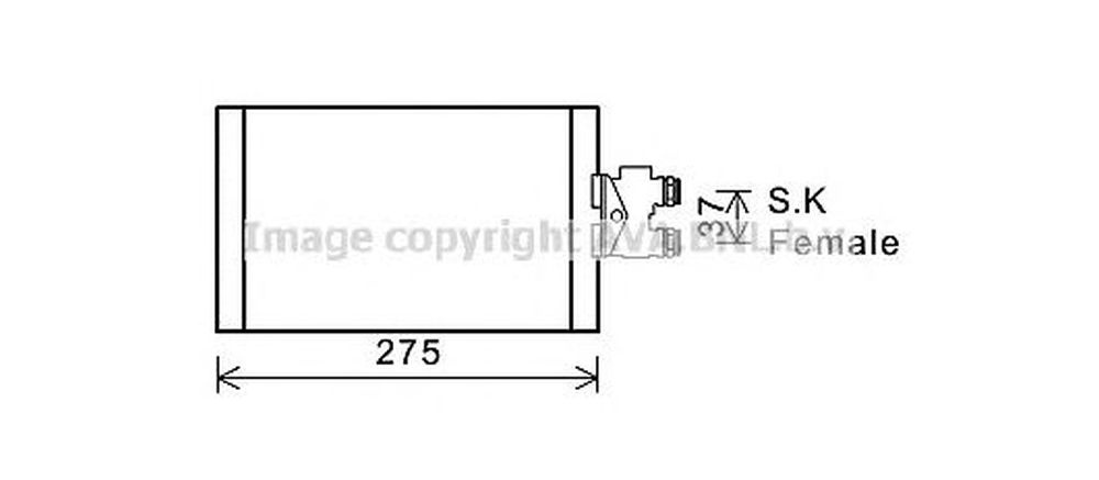 Radiator ulei cutie automata MERCEDES-BENZ G-CLASS Cabrio W463 AVA MS3535