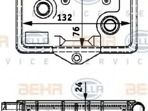 Radiator ulei SSANGYONG KYRON - Cod intern: W20091277 - LIVRARE DIN STOC in 24 ore!!!