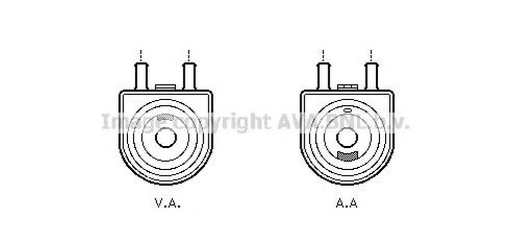 Radiator ulei termoflot CITROEN XANTIA X2 AVA PE3285