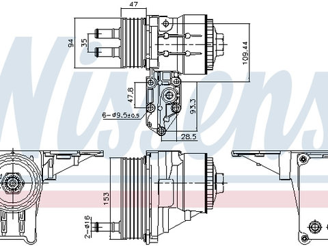 RADIATOR ULEI TERMOFLOT FORD TRANSIT Van (FA_ _) 2.4 DI (FAA_, FAB_, FAC_, FAD_) 2.4 TDE 2.4 TDCi RWD 2.4 TDCi 2.4 TDCi 4x4 2.4 DI RWD (FAA_, FAB_, FAC_, FAD_) 100cp 115cp 120cp 125cp 137cp 140cp 90cp NISSENS NIS 91328 2000 2001 2002 2003 2004 2005 2