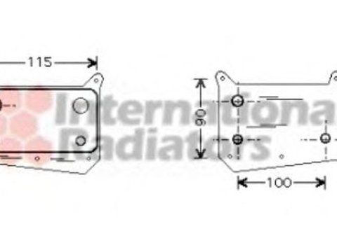 Radiator ulei termoflot MERCEDES-BENZ C-CLASS T-Model S203 VAN WEZEL 30003318