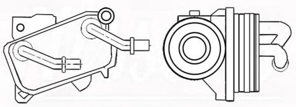 Radiator ulei termoflot MERCEDES-BENZ C-CLASS W203 NRF 31182