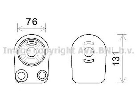 Radiator ulei termoflot NISSAN NOTE E11 AVA RT3607