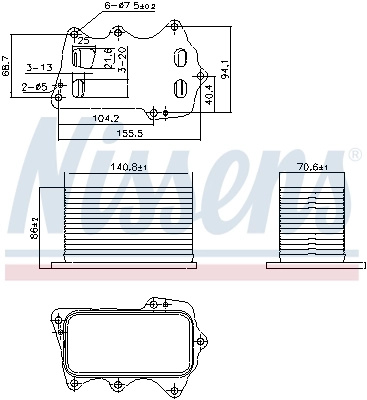Radiator ulei / termoflot pentru BMW Z4 
