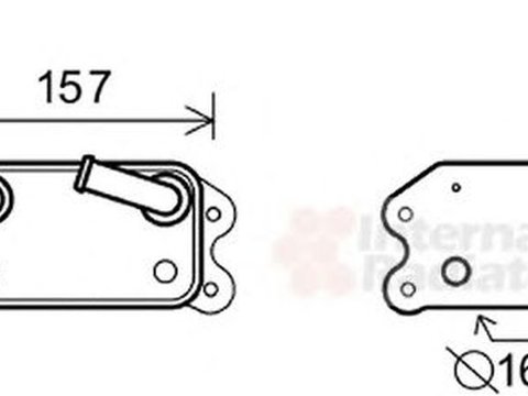 Radiator ulei termoflot VOLVO XC70 II VAN WEZEL 59003168