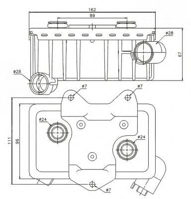 Radiator ulei, ulei motor MERCEDES VARIO bus (1996 - 2016) NRF 31181 piesa NOUA