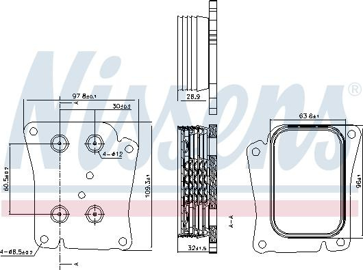 Radiator ulei. ulei motor Oil cooler automatic-man