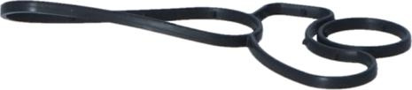 Radiator ulei. ulei motor Oil cooler with seal BMW 3 E46 3 E90 3 E91 3 E92 3 E93 5 E60 5 E61 6 E63 6 E64 7 E65 E66 E67 X3 BMW 6 - II (E63), Compartiment, 09.2003 - 12.2010 NRF 31281