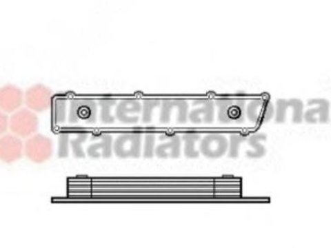 Radiator ulei, ulei motor OPEL OMEGA B combi (21_, 22_, 23_), OPEL CALIBRA A (85_), OPEL VECTRA A (86_, 87_) - VAN WEZEL 37003195