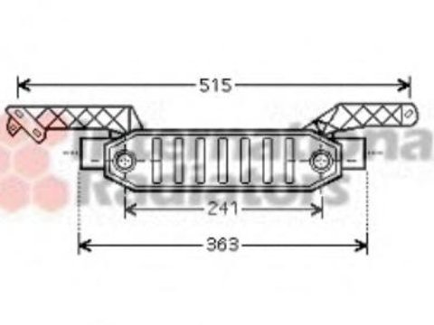 Radiator ulei, ulei motor PEUGEOT 406 limuzina (8B), PEUGEOT 406 Estate (8E/F), PEUGEOT 406 cupe (8C) - VAN WEZEL 40003282