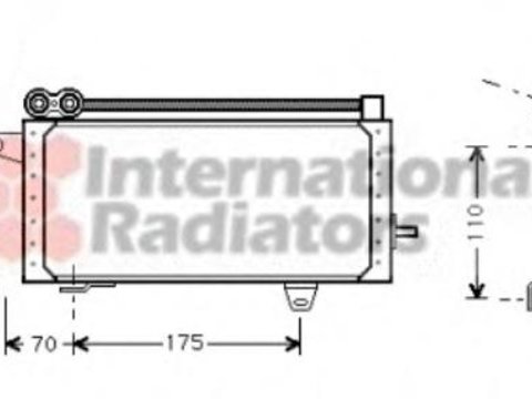 Radiator ulei, ulei motor RENAULT SAFRANE (B54_), RENAULT SAFRANE Mk II (B54_) - VAN WEZEL 43003145