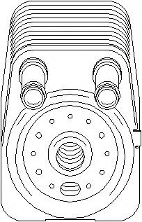 Radiator ulei, ulei motor VW SHARAN (7M8, 7M9, 7M6), AUDI A3 (8L1), SEAT ALHAMBRA (7V8, 7V9) - TOPRAN 112 203