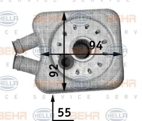 Radiator ulei VOLKSWAGEN GOLF Mk IV Estate (1J5) - Cod intern: W20091359 - LIVRARE DIN STOC in 24 ore!!!