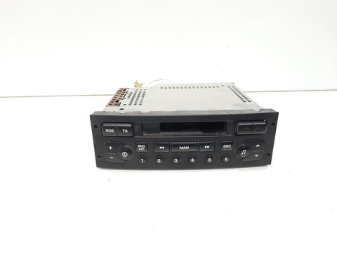 Radio casetofon, cod 9645443677, Peugeot 206 (id:610408)