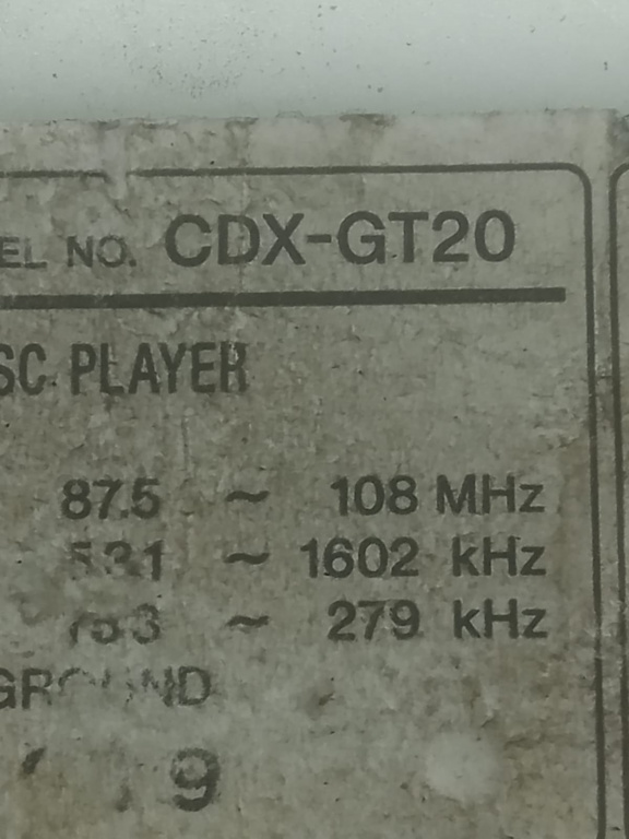 Radio casetofon universal CDXGT20 Audi A