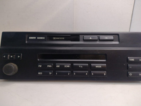 Radio Cassette Player BMW Business E39 65128377005 8377005 BMW Seria 5 E39 [1995 - 2000]