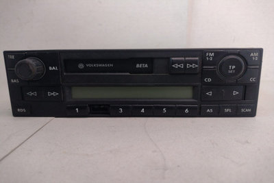 Radio Cassette Player Volkswagen Beta 6N0035186C 7