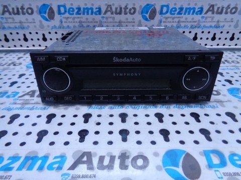 Radio cd, 1U0035156E, Skoda Superb (3U4) 2002-2008
