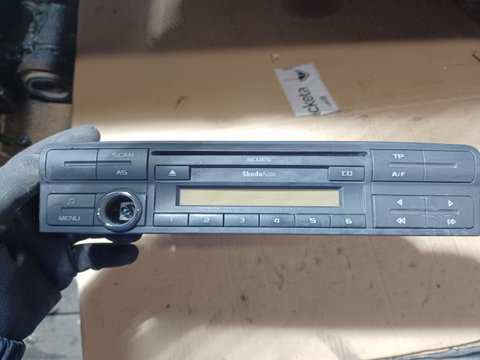 Radio cd 1Z0035152D Skoda Fabia 6Y [1999 - 2004] Combi wagon 5-usi 1.9 TDI MT (101 hp)