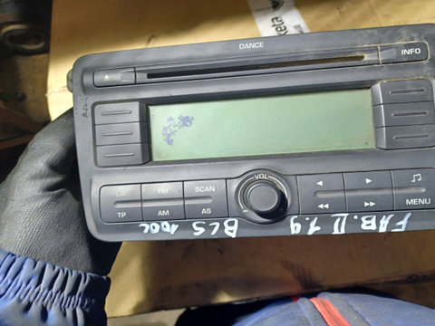 Radio cd 5J0035161A Skoda Fabia 5J [2007 - 2010] Combi wagon 5-usi 1.9 TDI MT (105 hp)