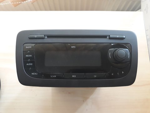 Radio cd, 6J0035153B, Seat Ibiza 5 (6J5), 2008-in prezent