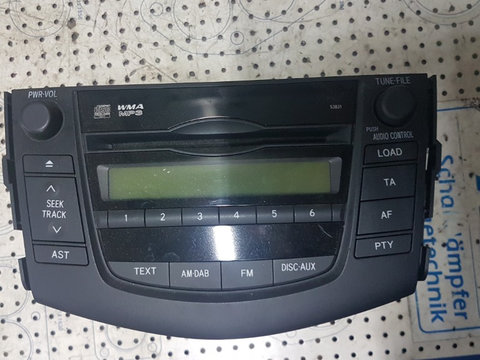 RADIO CD 8612042280 Toyota RAV 4 2011 III facelift 2.2 D4D, 110 KW, E5, CV automata