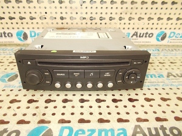 Radio cd 966639387701, Citroen C5, 2008-In prezent