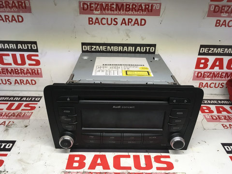 Radio CD Audi A3 cod: 8p0035186p