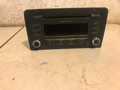 Radio cd + Can audi a3 8p 1.6 8v 102 cp bse 2003 -