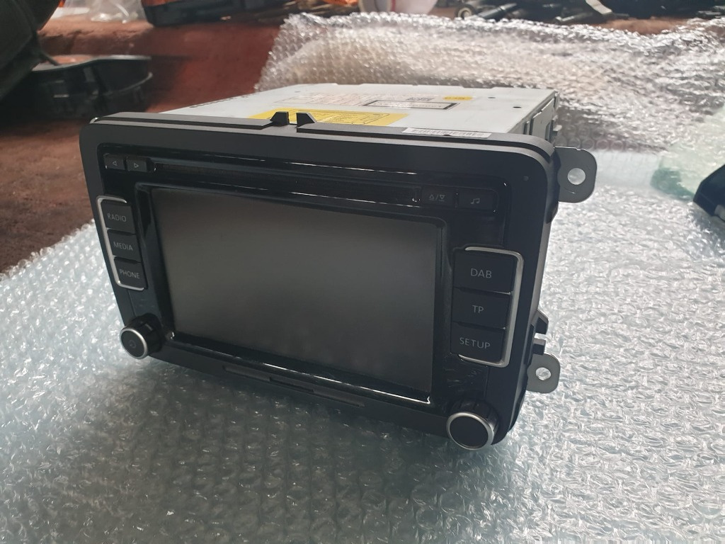 Radio CD, cod 3C8035195G, Vw Tiguan (5N)