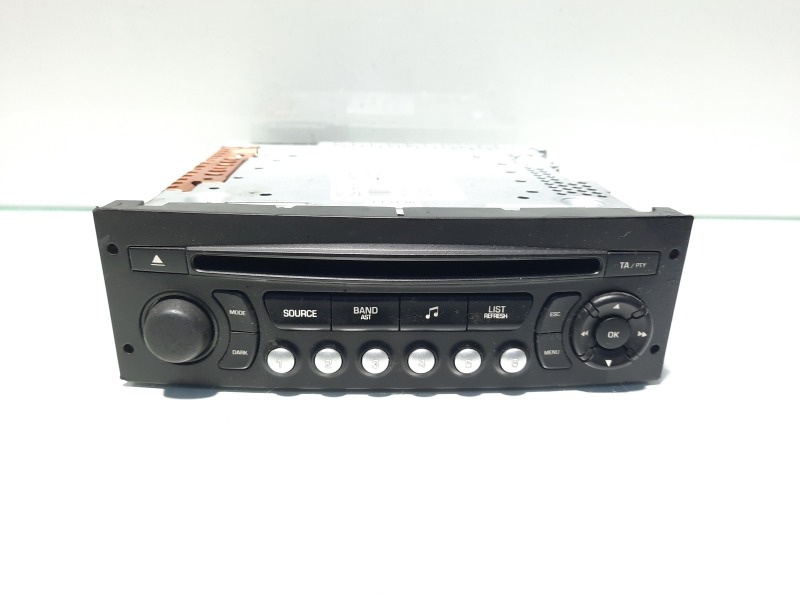 Radio CD, cod 96639793XT, Peugeot 207 CC (WD)