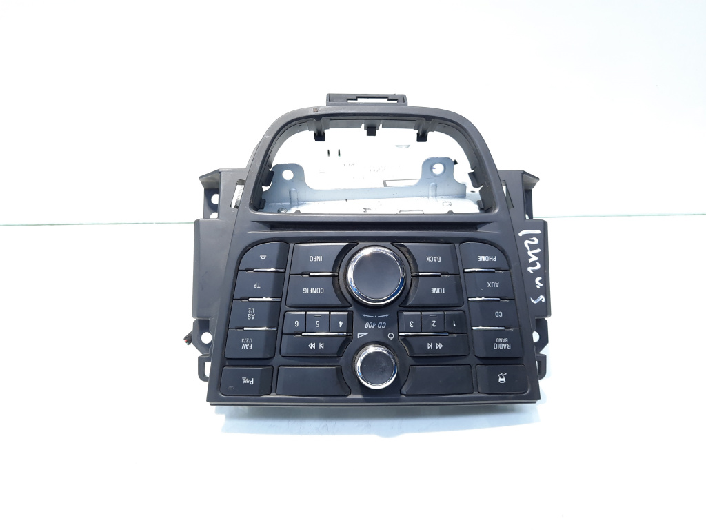 Radio CD cu butoane comanda radio, cod GM13346050, 22836293, Opel Astra J Combi (id:497546)