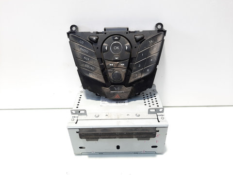Radio CD cu butoane comenzi, cod BM5T-18C815-DK, AM5T-18K811-AD,Ford Focus 3 (idi:541566)