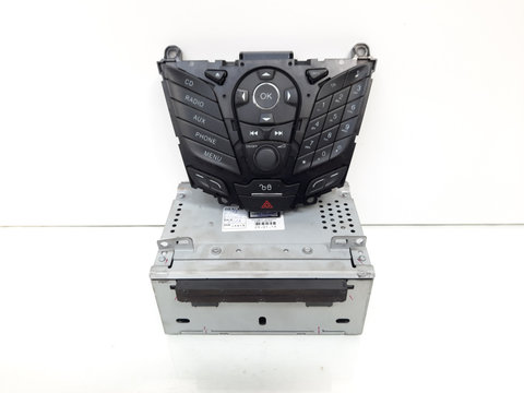 Radio CD cu butoane comenzi, cod BM5T-18C815-HK, Ford Focus 3 (id:608569)