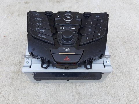 Radio cd cu butoane comenzi Ford Focus 3, 2012