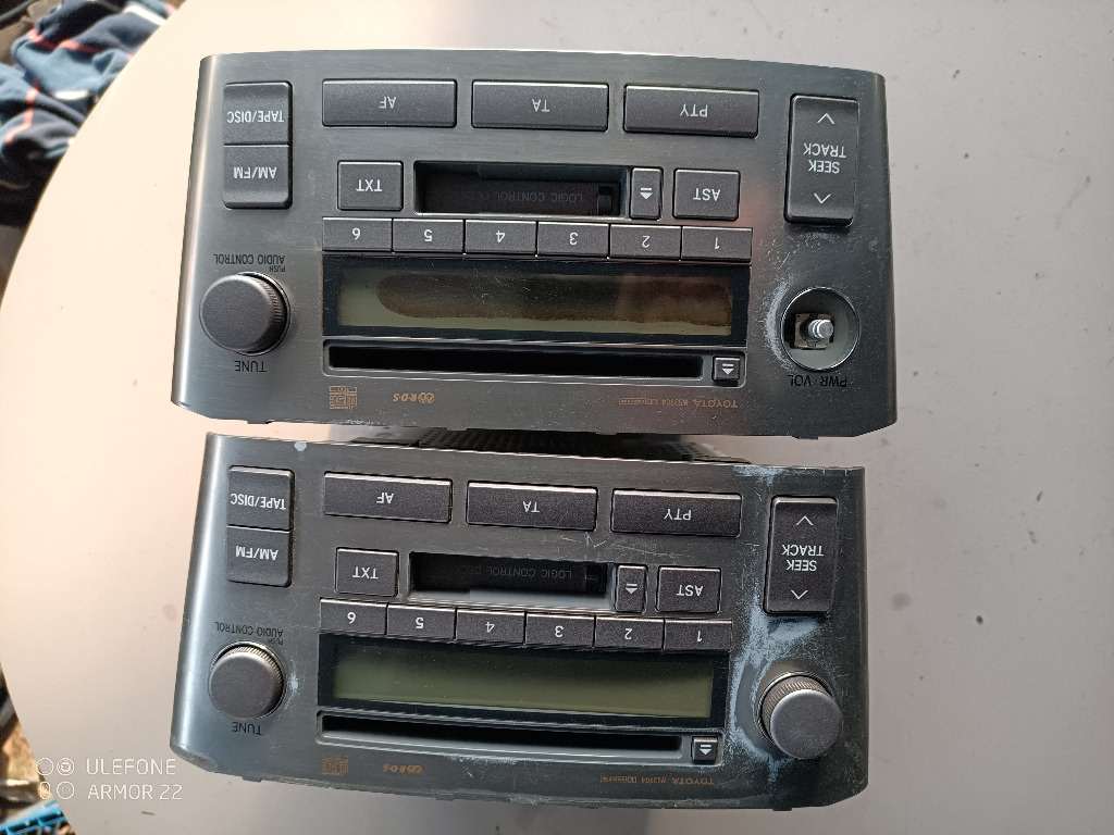 RADIO CD CU CASETA TOYOTA AVENSIS NFL 20