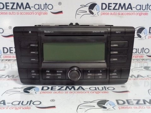 Radio cd cu mp3, 1Z0035161C, Skoda Octavia 2 Combi
