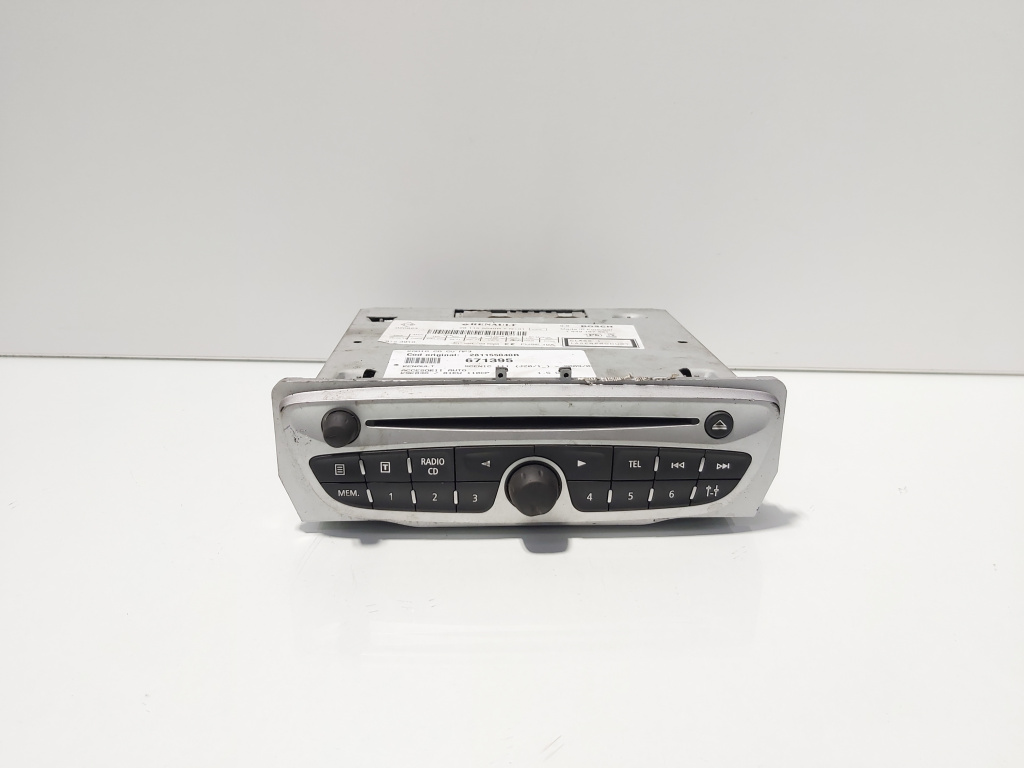 Radio CD cu MP3, cod 281155040R, Renault Megane 3, 1.5 DCI, K9K836 (idi:671395)