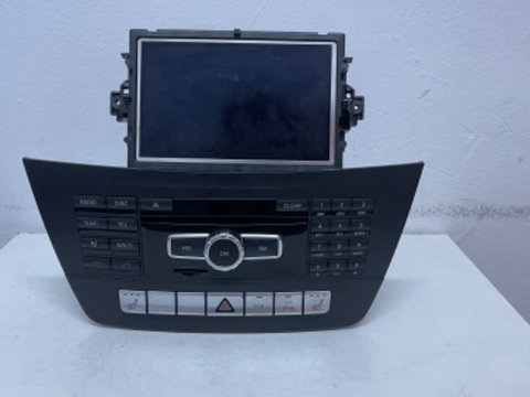 Radio CD cu Navigatie mare Mercedes C class W204 E class W212 an 07-2014 Cod a2049005908 a2c36904000