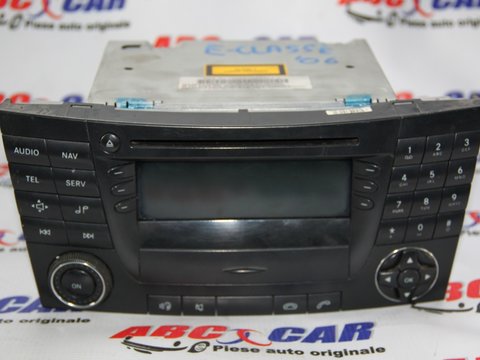 Radio CD cu Navigatie Mercedes E-CLASS W211 cod: A2118704589001 model 2006