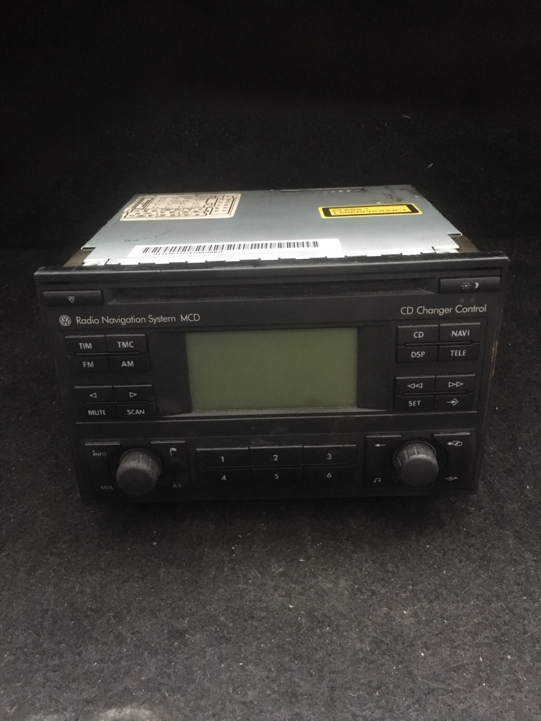 Radio CD cu navigatie VW Sharan 1J0035191A 1J0 035 191 A 7612001377 7 612 001 377