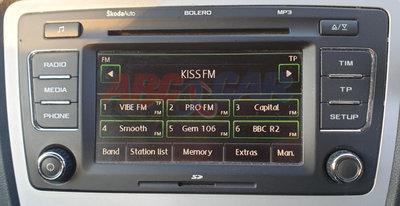 Radio CD cu touchscreen Skoda Octavia 2 (1Z3) 2004