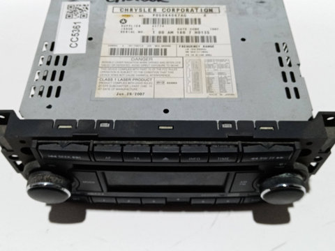 Radio CD Dodge Caliber Jeep Compass MK49 2006-2020 P05064067AG