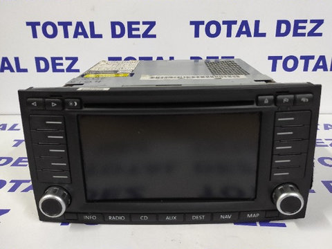 Radio CD / DVD Player cu Navigatie VW Touareg 7L 2002-2010 cod piesa 7L6035177E .Detinem si cod deblocare.