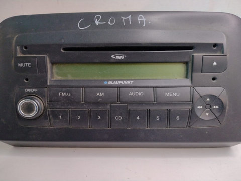 Radio CD Fiat Croma 1.9 jtd 2005-2010 7646336316 Fiat Croma 2 [2005 - 2011]