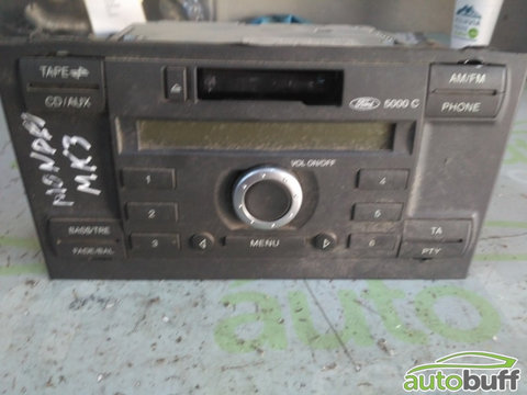 Radio CD Ford Mondeo III (2000-2007) 2.0 TDDI 3s7t-18k876-ac 3s7t18k876ac