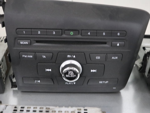 RADIO CD HONDA CIVIC - COD: 39100-TS4-G010-M1 / AN 2012-2017
