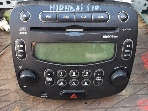 RADIO CD HYUNDAI I10, AN 2007-2011