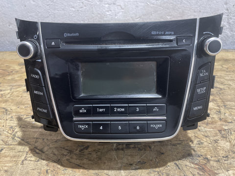 Radio CD Hyundai i30 1.6 CRDI , manual sedan 2014 (96170A6210GU)